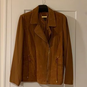 Tan suede jacket